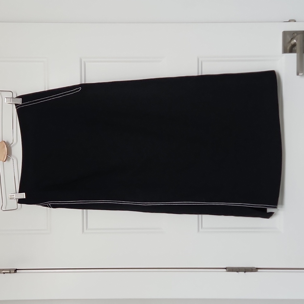 Zara Black Wrap Top Stitched Skirt XS - Picture 7 of 10